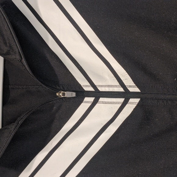 Women's black full zip sweatshirt - Picture 2 of 4